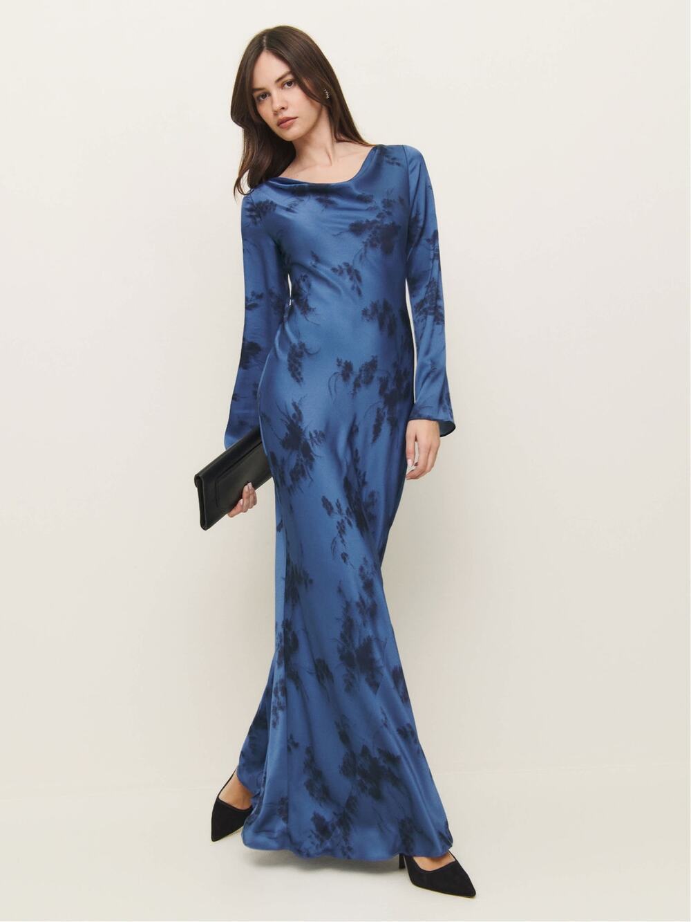 SZ 2 Reformation Ciana Satin Dress Fantasy NWT